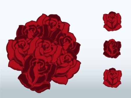 Romantic Rose Clip Art