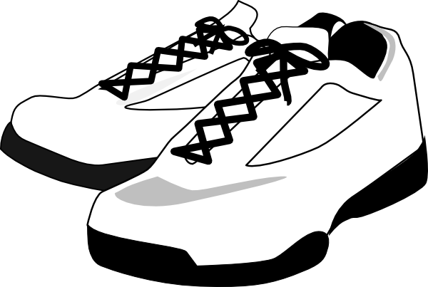 Running Shoes Clip Art Free