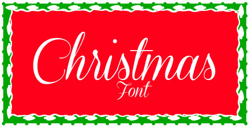 Script Christmas Fonts Free