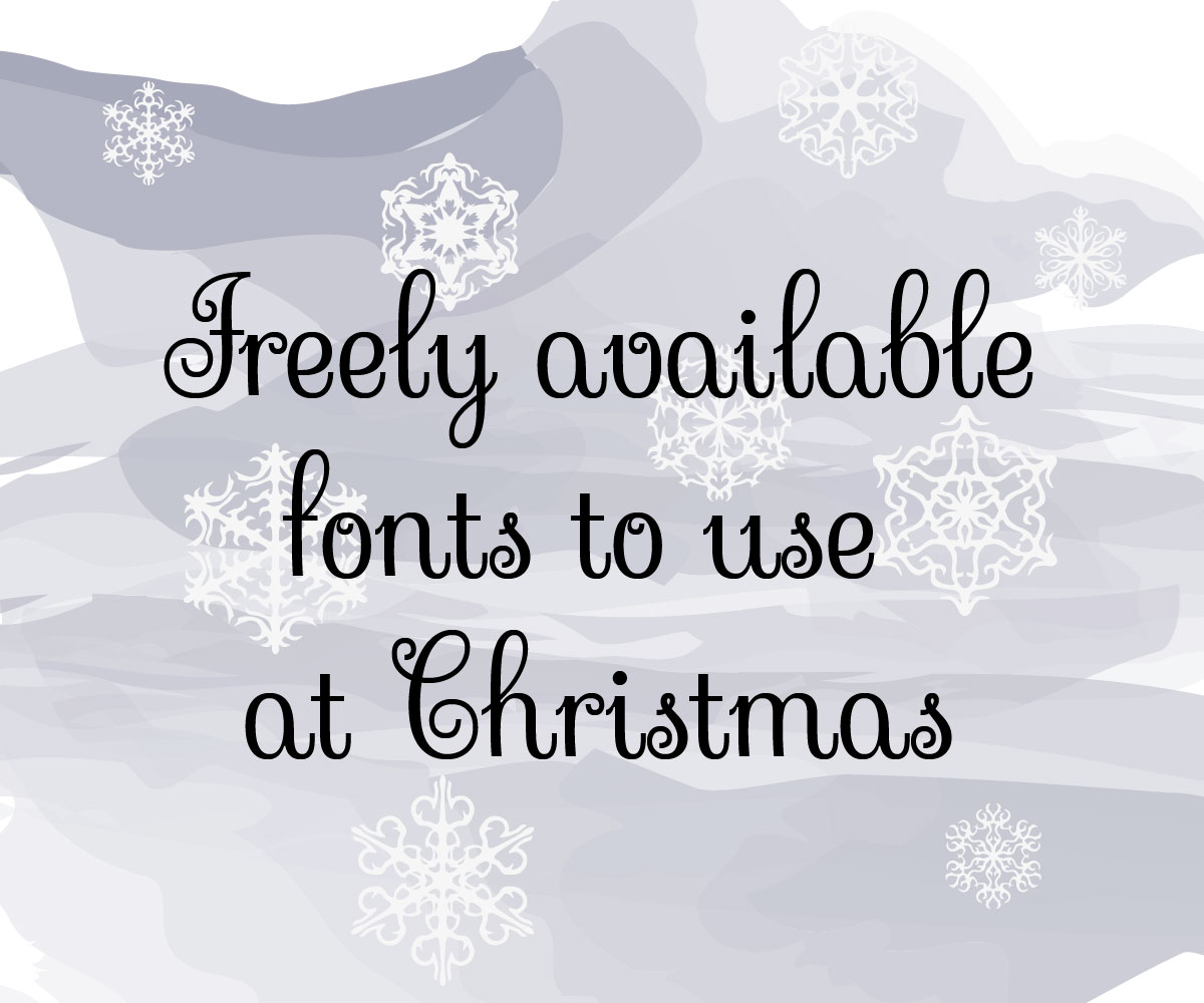 Script Christmas Fonts Free