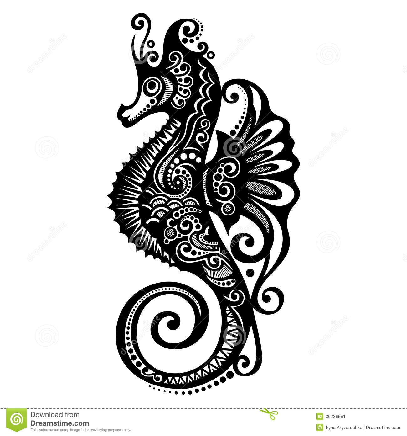 Sea Horse Vector