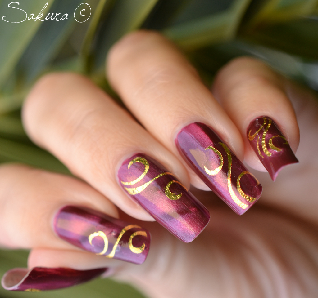 Silver French Nails Silver French Nails