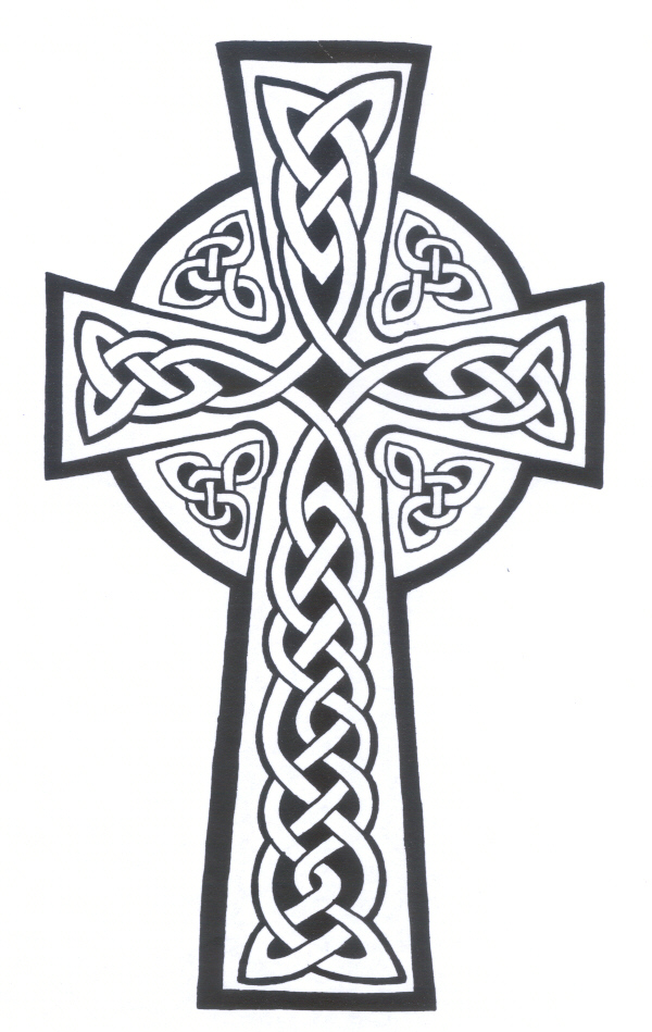 Simple Celtic Cross Tattoo Designs
