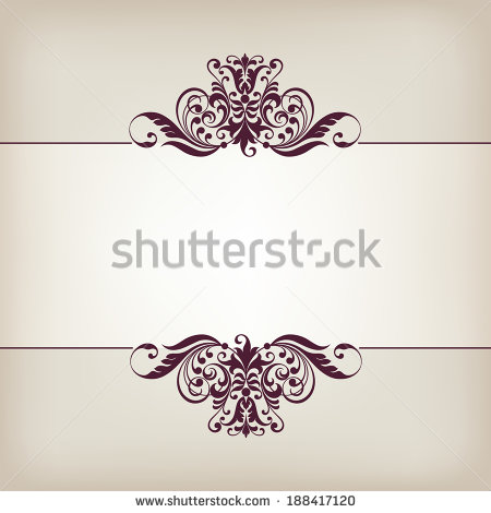 Simple Filigree Border