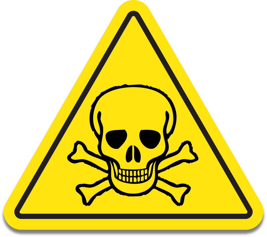 Skull and Crossbones Hazard Symbol