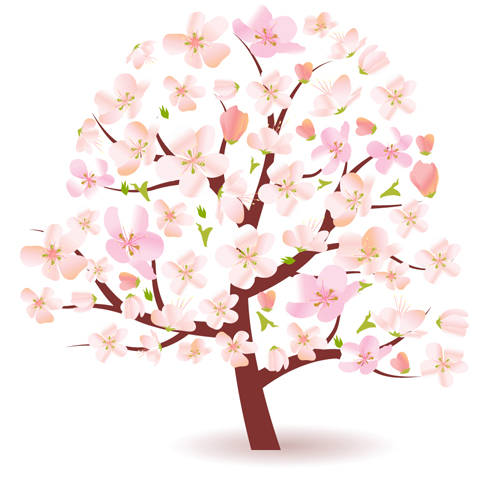 Spring Tree Cartoon