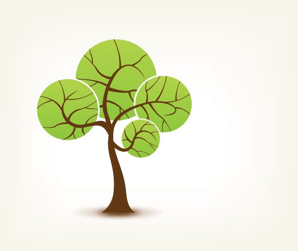 Spring Tree Vector Graphic