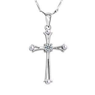 Sterling Silver Cross Necklace