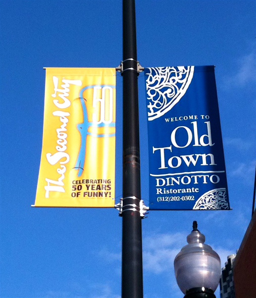 Street Light Pole Banners