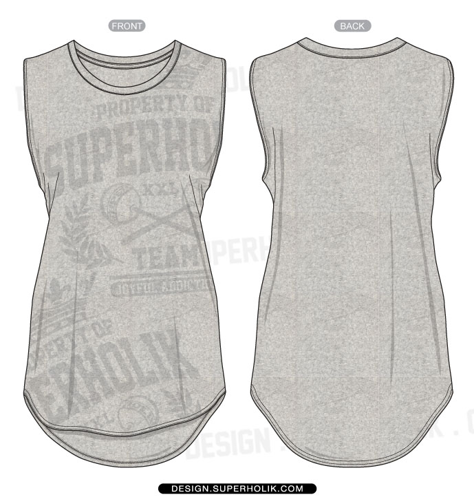 Tank Top Design Template