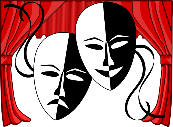 Theatre Masks Clip Art Free