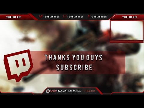 Twitch Overlay Template Free