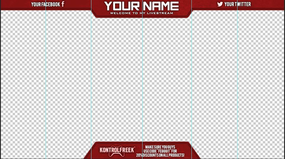 Twitch Overlay Template Twitch Overlay Template