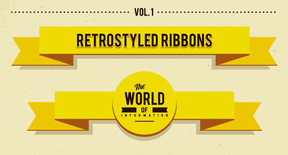 Vector Label Ribbon Vector Label Ribbon