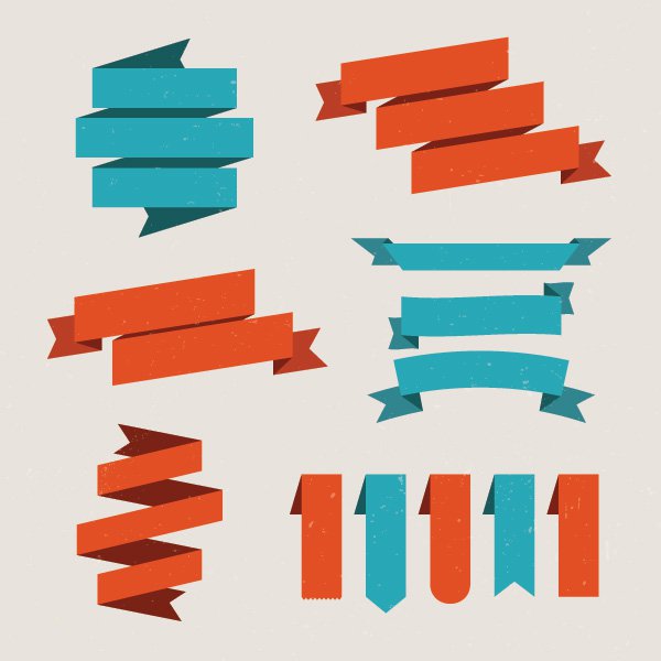 Vector Ribbon Banner Graphic Vector Ribbon Banner Graphic