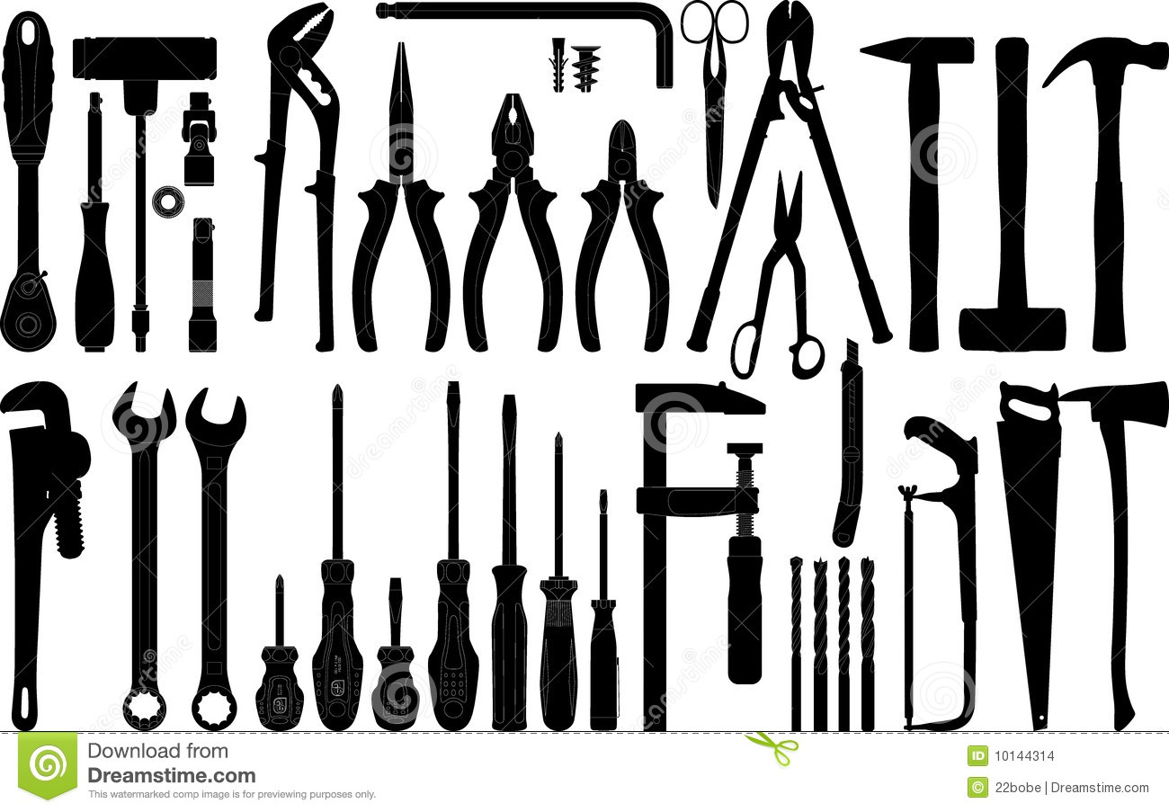 Vector Tools Silhouette Vector Tools Silhouette