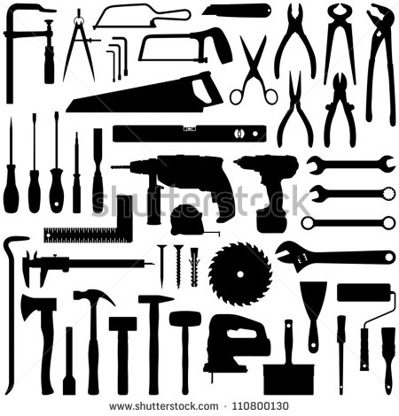 Vector Tools Silhouette Vector Tools Silhouette