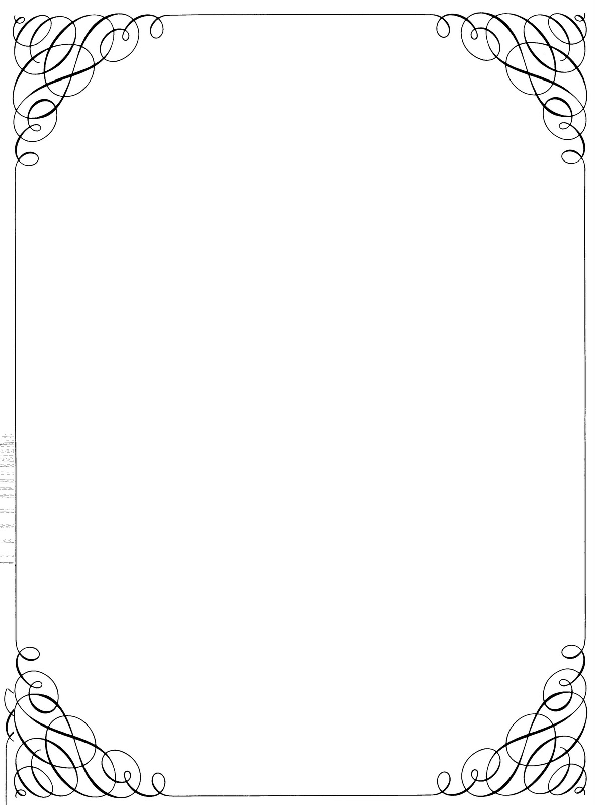 Vintage Borders and Frames Clip Art