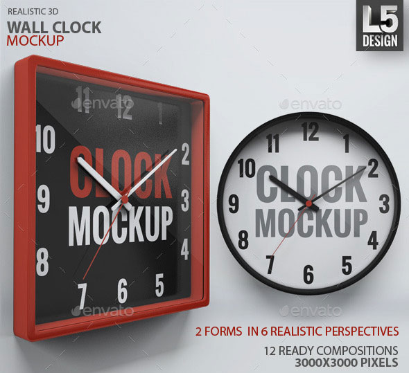 Wall Mock Up Templates