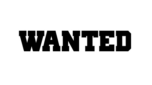 Wanted in Old School Font