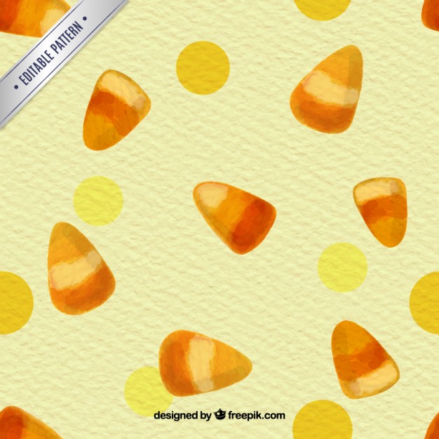 Watercolor Candy Vector