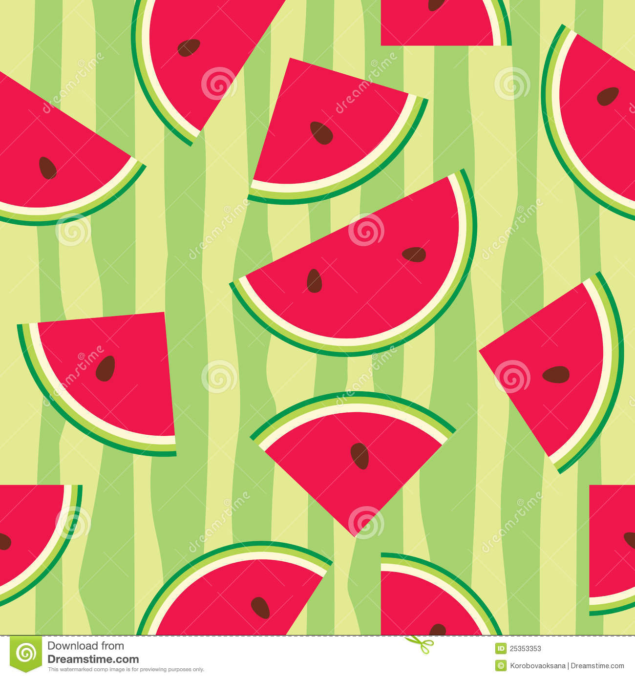 Watermelon Pattern Watermelon Pattern