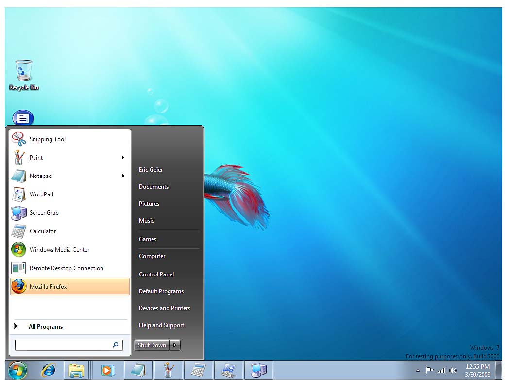 Windows 7 Start Menu Icon Windows 7 Start Menu Icon