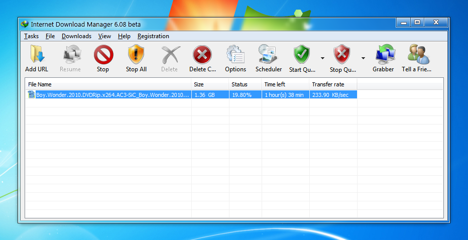 Windows 7 Toolbar Icons