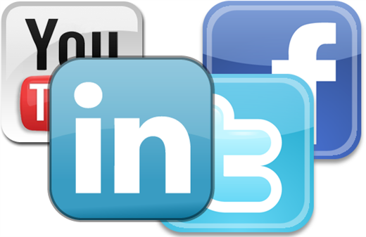 YouTube Facebook Twitter LinkedIn Icons