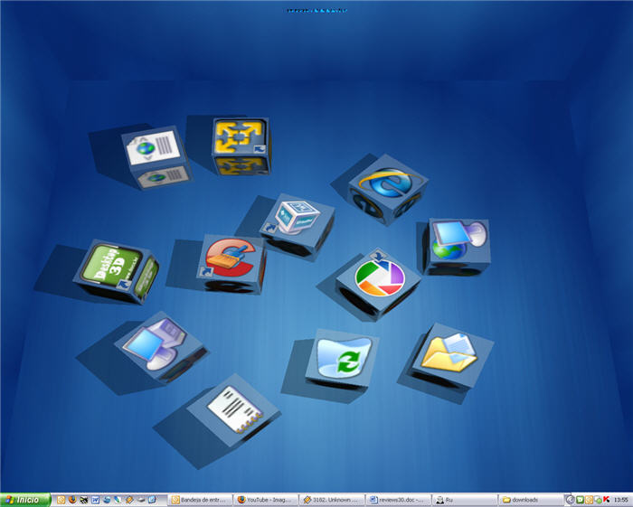 16 3d Icons For Windows 7 Images Free 3d Desktop Themes Windows 7 3d