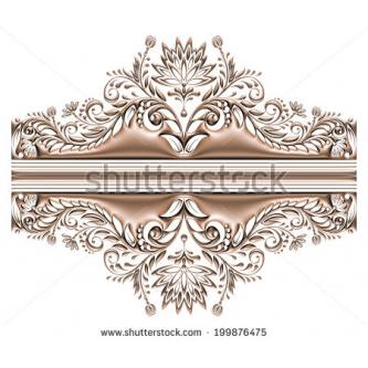 3D Filigree Border Designs 3D Filigree Border Designs