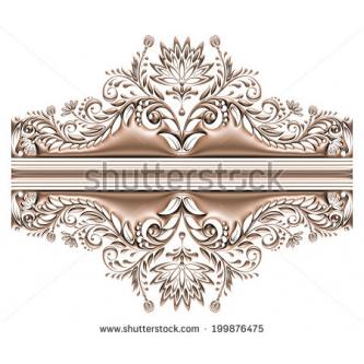 3D Filigree Border Designs