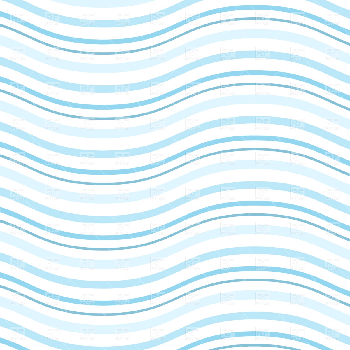 Abstract Waves Clip Art