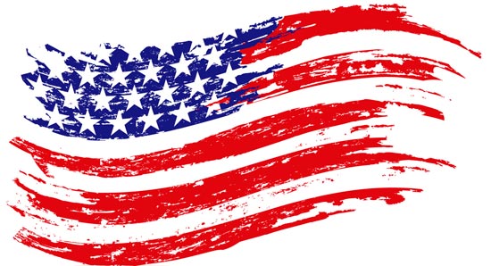 15 American Flag Vector Images