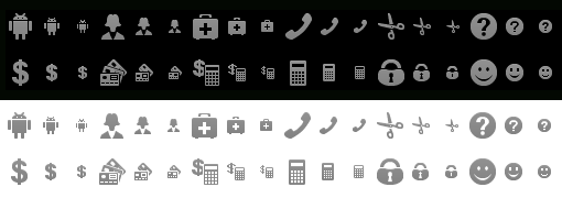 Android Status Bar Icons