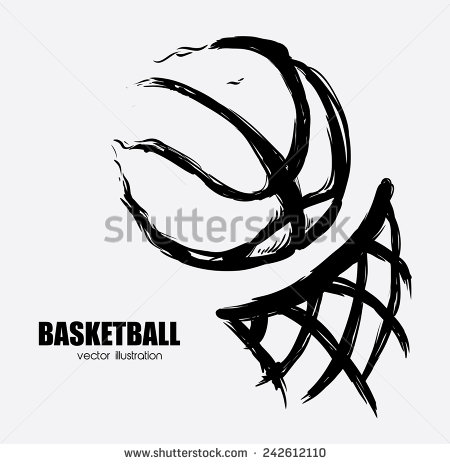 Basketball Vector Graphic Design