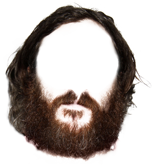 Beard Cut Out Transparent