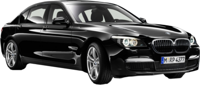 Black and White BMW PNG