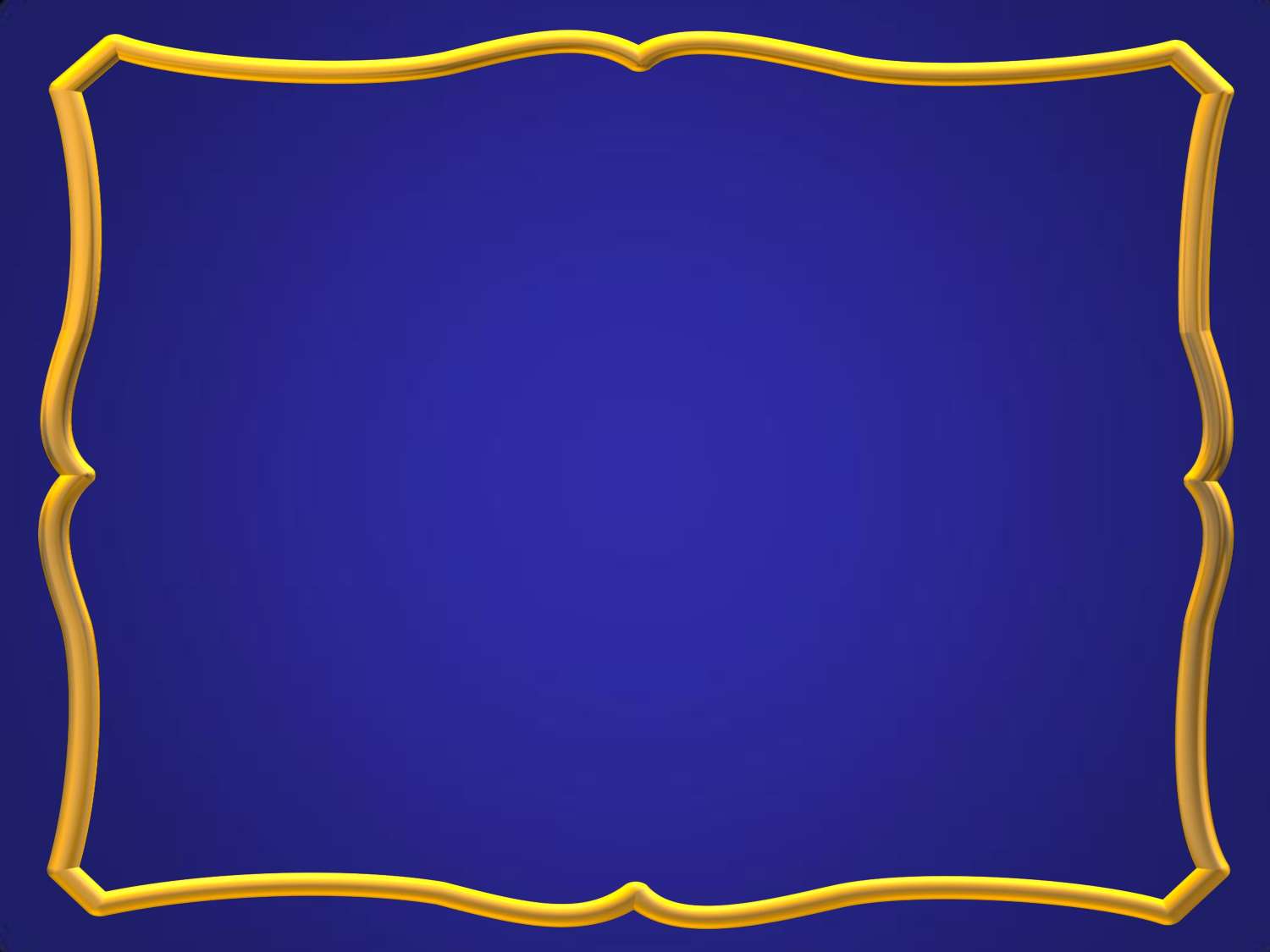 Blue and Gold Border Designs
