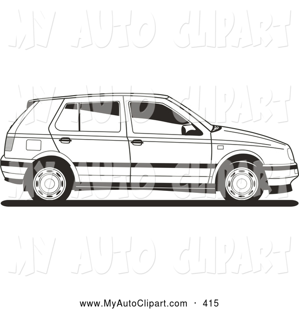 Car Clip Art Black and White