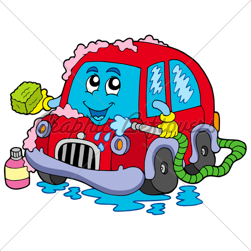 Cartoon Car Wash