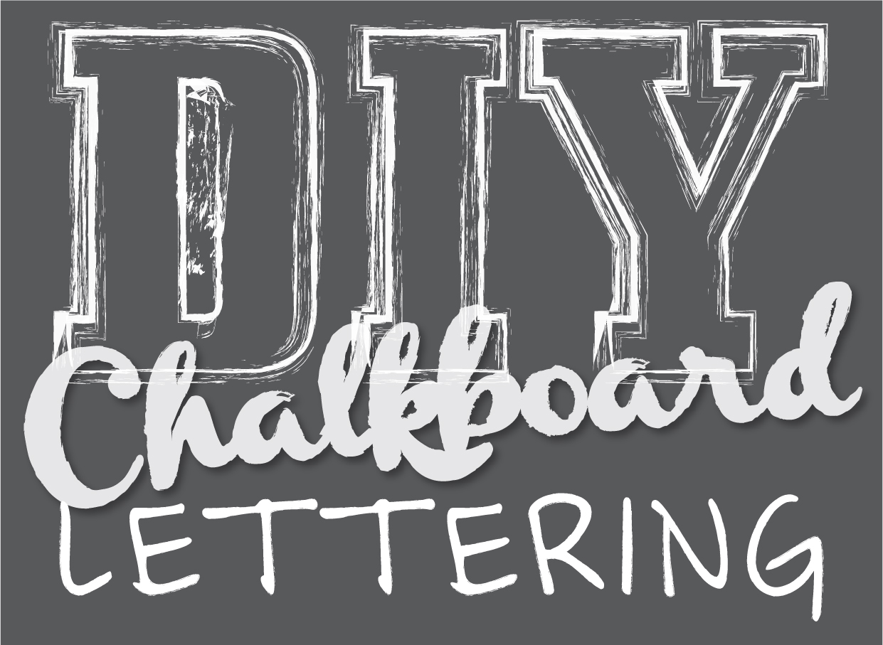 Chalkboard Lettering Stencils