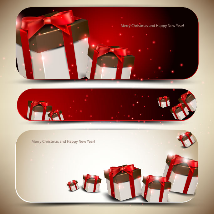 Christmas Banner Free Vector Downloads
