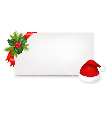 Christmas Gift Tag Vector