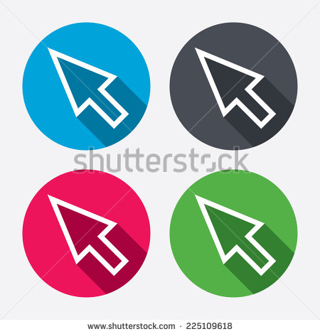 Circle Arrow Mouse Pointer Icons Circle Arrow Mouse Pointer Icons