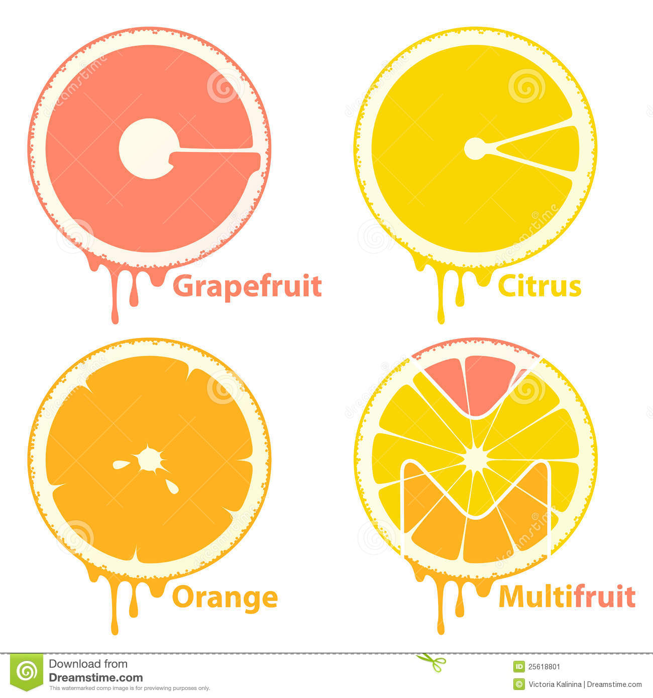 Citrus Fruit Clip Art