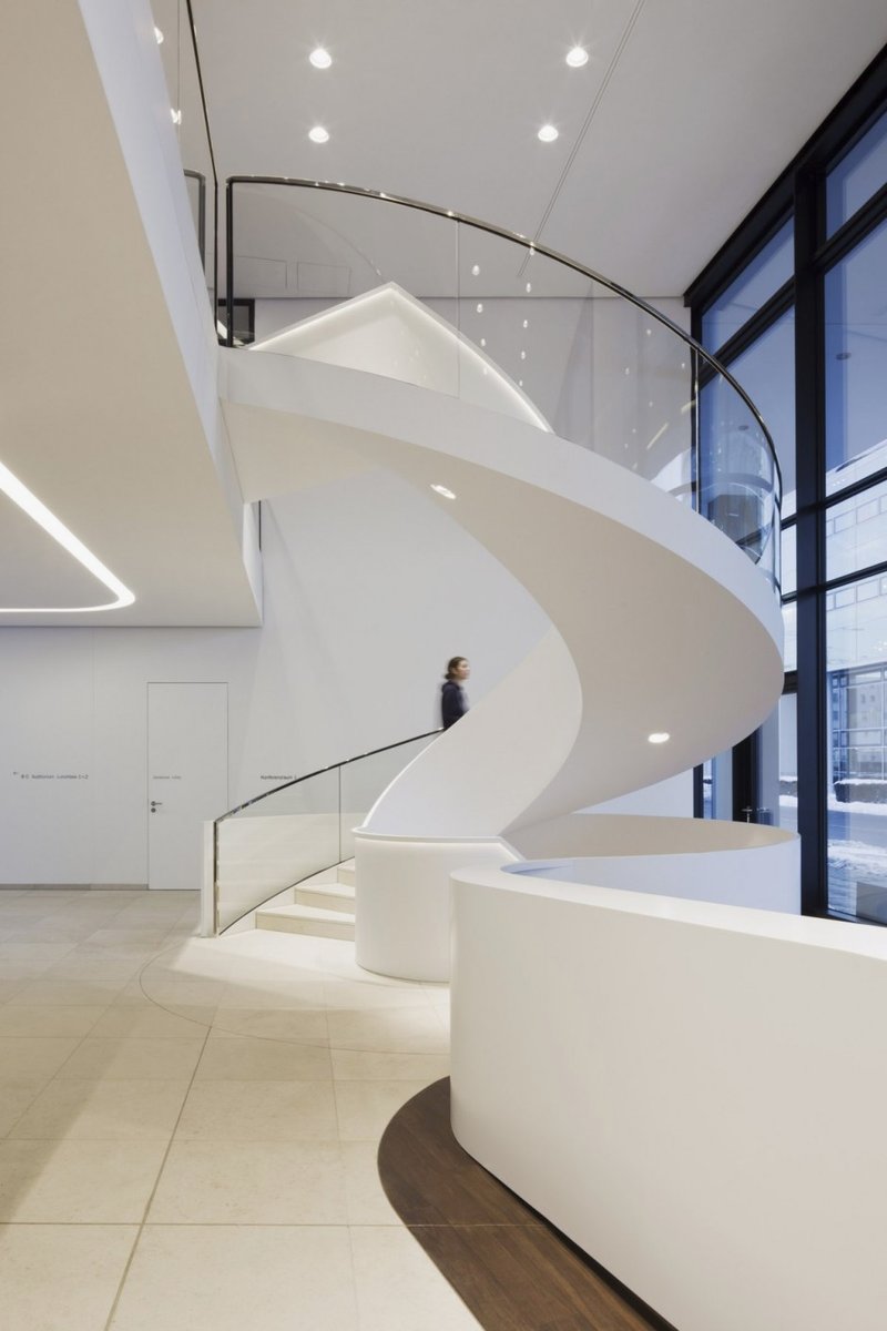 Contemporary Office Interior Stairs