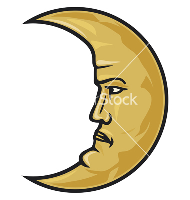 Crescent Moon Face