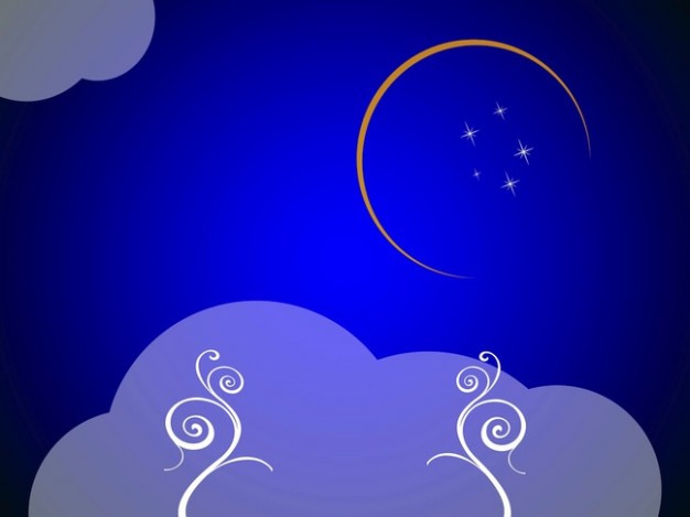 Crescent Moon Outline