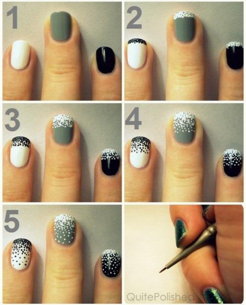 Cute Easy Nail Art Step by Step